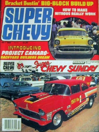 SUPER CHEVY 1983 JULY - '68 IMPALA SS427, SS396 NOVA*
